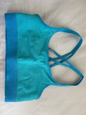 Champion Turquoise Blue Strappy Sports Bra